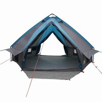 Tipi Tent voor 6 Personen Blauw en Grijs 431 x 366 x 185 cm 5