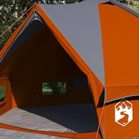 Tipi Tent voor 6 Personen Grijs en Oranje 490 x 410 x 210 cm 3