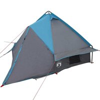 Tipi Tent voor 4 Personen Blauw en Grijs 490 x 410 x 210 cm 4