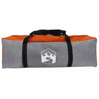 Tipi Tent 4-Person met dak Grijs en Oranje 388 x 320 x 169 cm 9