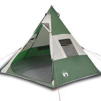 Tipi Tent 7-persoons waterdicht groen 2
