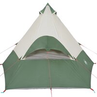 Tipi Tent 7-persoons waterdicht groen 9