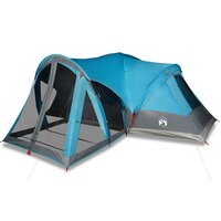Tipi Tent voor gezin 8-persoons waterdicht blauw 2