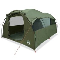 Tunneltent 6-persoons waterdicht olijfgroen 2