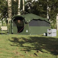 Tunneltent 6-persoons waterdicht olijfgroen 3