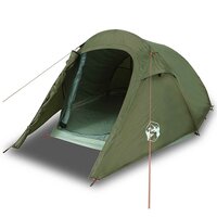 Tunneltent 3-persoons waterdicht olijfgroen 2