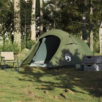 Tunneltent 3-persoons waterdicht olijfgroen 3