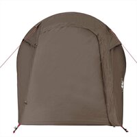 Tunneltent 3-persoons waterdicht bruin 7