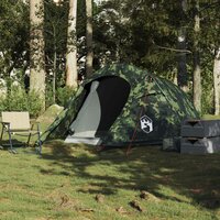 Tunneltent 2-persoons waterdicht camouflage 3