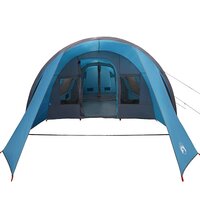 Tunnel Tent 4-Person met dak Blauw en Grijs 778 x 356 x 210 cm 5