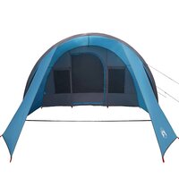 Tunnel Tent 4-Person met dak Blauw en Grijs 778 x 356 x 210 cm 6