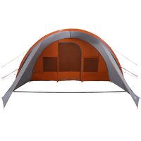 Tunnel Tent 5-Person met dak Grijs en Oranje 778 x 356 x 210 cm 6