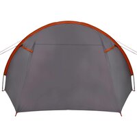 Tunnel Tent 5-Person met dak Grijs en Oranje 778 x 356 x 210 cm 8