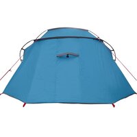 Tunnel Tent 3-Person met dak Blauw en Grijs 328 x 228 x 115 cm 8