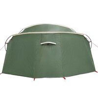 Tunnel Tent 4-Person met dak Groen en Wit 318 x 275 x 140 cm 8