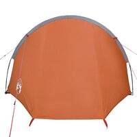 Tunneltent 4-persoons waterdicht oranje 6