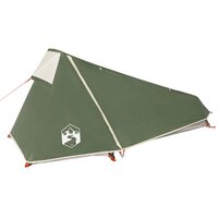 Tunneltent 1-persoons waterdicht groen 5