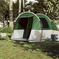 Tunneltent 4-persoons waterdicht groen 3
