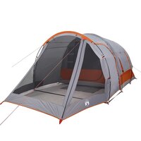 Tunneltent 4-persoons waterdicht grijs 5