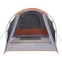 Tunneltent 4-persoons waterdicht grijs 6
