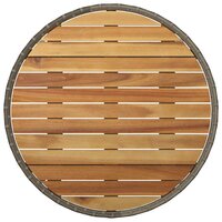 Tuin eettafelset 3 pcs Grijs poly rattan 8