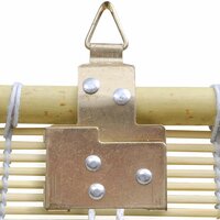 Rolgordijn 80x160 cm bamboe natuurlijk 3