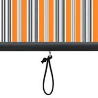 Rolgordijn Geel en Blauw 180x250 cm Stof en Aluminium 5