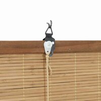 Rolgordijn Bruin 110x220 cm Bamboe 8