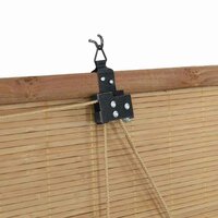 Rolgordijn Bruin 140x220 cm Bamboe 7