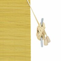 Rolgordijn Geel 60x160 cm Bamboe 6