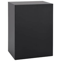 Sieradendoos 10-laags met horlogehouders zwart 29x20,5x40,5 cm 7