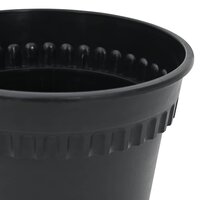 Plantenpotten 24 pcs Zwart &Oslash; 19 x 16 cm Kunststof 8