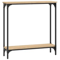 Wandtafel Sonoma Eiken 75x22,5x75 cm Bewerkt Hout 2