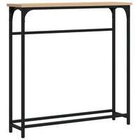 Wandtafel Sonoma Eiken 75x19,5x75 cm Bewerkt Hout 2