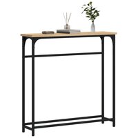 Wandtafel Sonoma Eiken 75x19,5x75 cm Bewerkt Hout 3