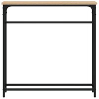 Wandtafel Sonoma Eiken 75x19,5x75 cm Bewerkt Hout 4