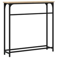Wandtafel Sonoma Eiken 75x19,5x75 cm Bewerkt Hout 6