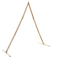 Trouwrand Licht Bruin 202 x 95 x 254 cm Massief Vurenhout 5