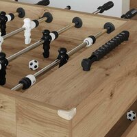 Voetbaltafel Artisan Eik 146,5 x 74 x 85 cm Bewerkt hout 3