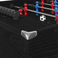 Voetbaltafel Zwarte Eik 125 x 60,5 x 80 cm Bewerkt hout 7