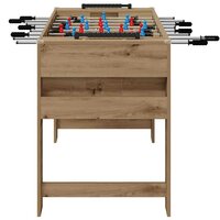 Voetbaltafel Artisan Eik 125 x 60,5 x 80 cm Bewerkt hout 5