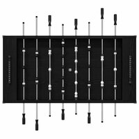 Voetbaltafel Zwarte Eik 146,5 x 74 x 85 cm Bewerkt hout 6