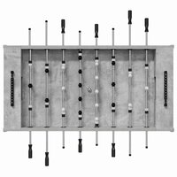 Voetbaltafel Beton Grijs 146,5 x 74 x 85 cm Bewerkt hout 6