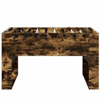 Voetbaltafel Gerookte Eik 146,5 x 74 x 85 cm Bewerkt hout 4