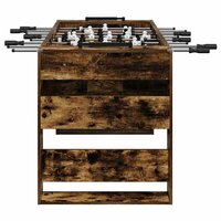 Voetbaltafel Gerookte Eik 146,5 x 74 x 85 cm Bewerkt hout 5