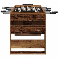 Voetbaltafel Oudhout 146,5 x 74 x 85 cm Bewerkt hout 5