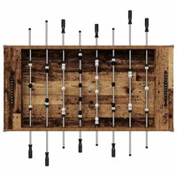 Voetbaltafel Oudhout 146,5 x 74 x 85 cm Bewerkt hout 6