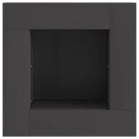 Vuurkorf Zwart 60 x 60 x 30 cm Staal 6