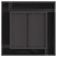 Vuurkorf Zwart 60 x 60 x 30 cm Staal 9