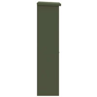 Pakketbrievenbus Olijfgroen 44,5 x 29 x 110,5 cm Staal 6